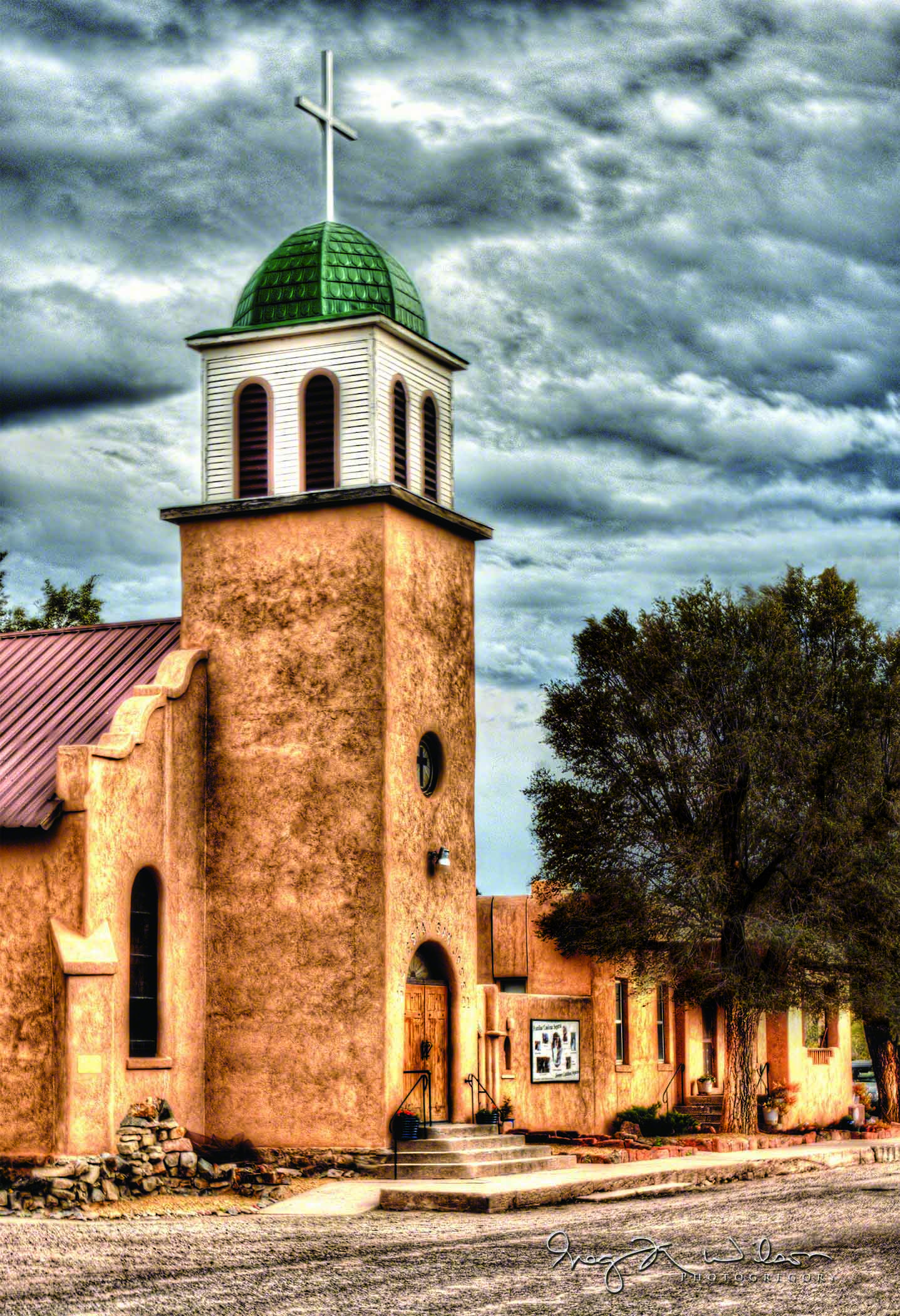 St Joseph Catholic Church-Los Cerrillos, NM - PhotoGregory