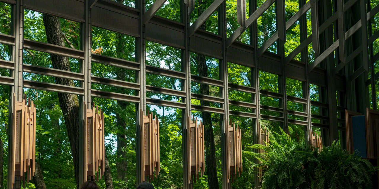 Thorncrown Chapel Interior