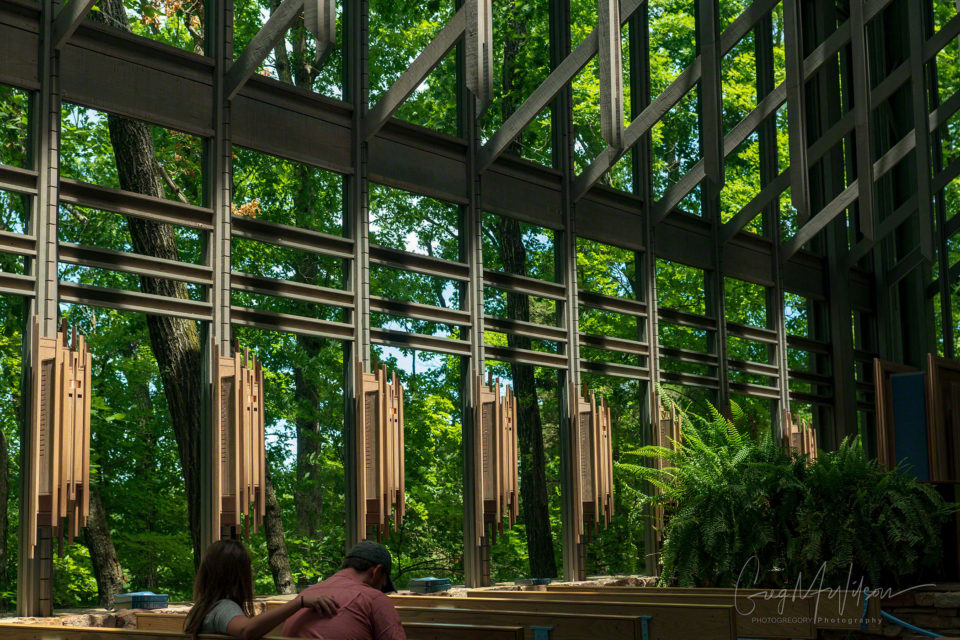 Thorncrown Chapel Interior