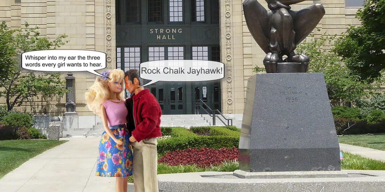 Barbie at KU