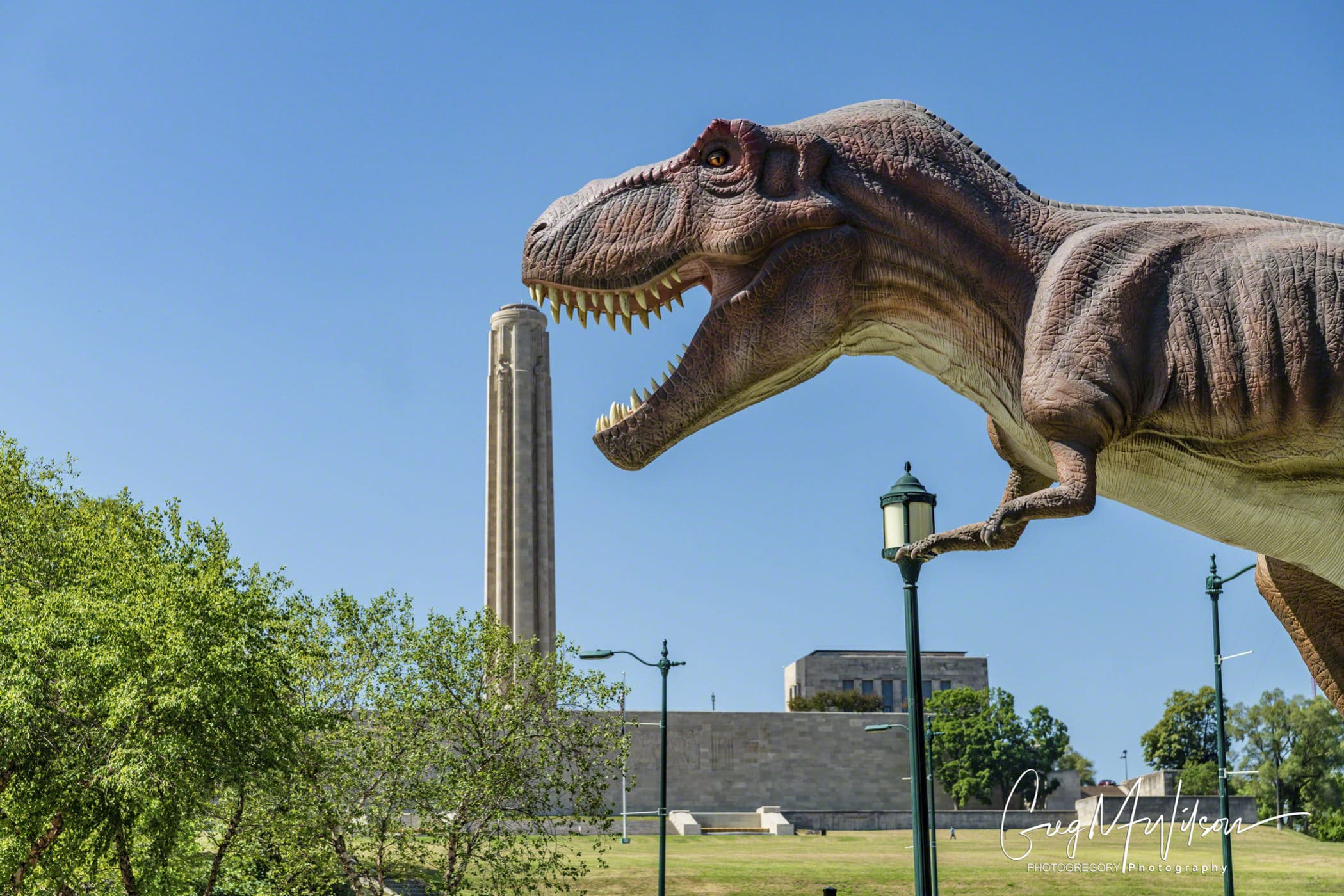 T-Rex Attacks Kansas City