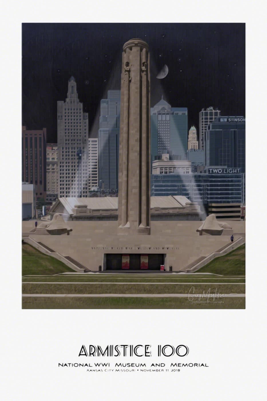 National WWI Museum and Memorial commemorative poster