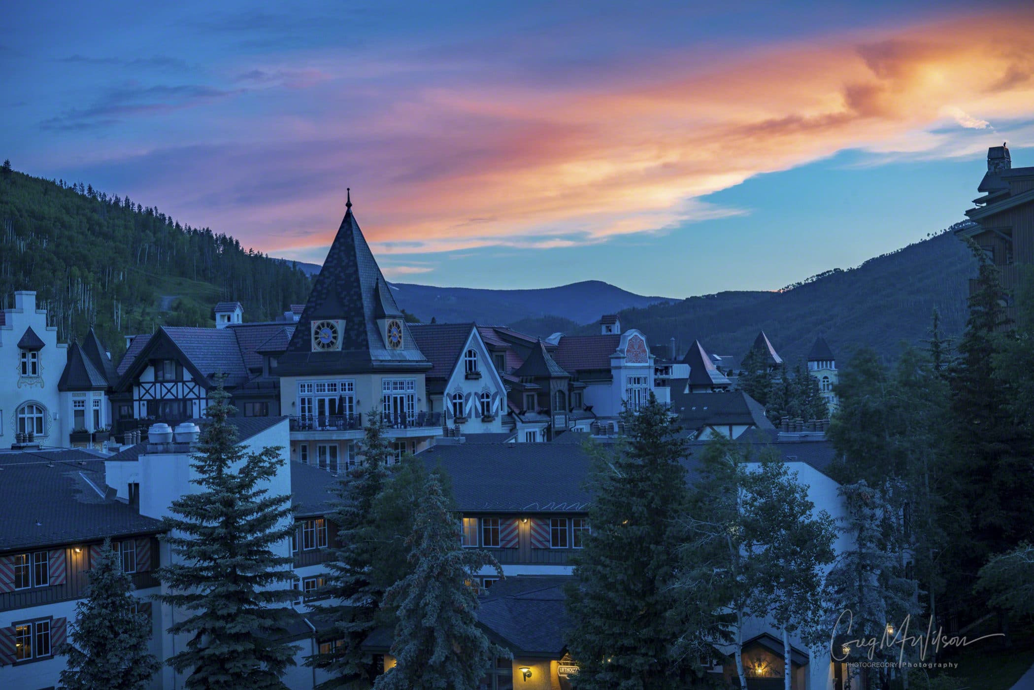 Vail Summer Sunset